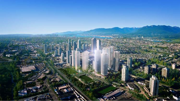 A master-planned communit of 10 residential towers and 13 acres of park & green space.