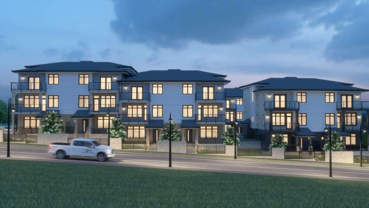 A collection of 27 family-size townhomes coming soon to Abbotsford East.