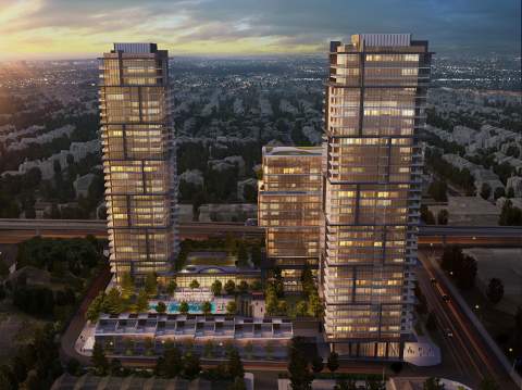 A Mixed Use Development With 530 Condos And 10 Townhomes In Two Residential Highrises.