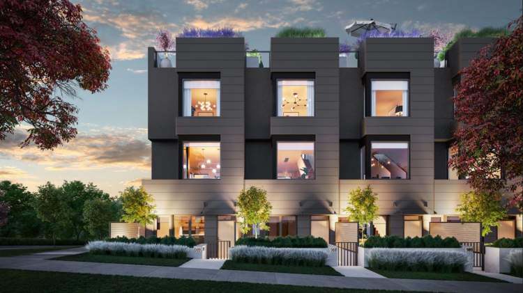 A boutique collection of 19 Cambie Corridor luxury townhomes.