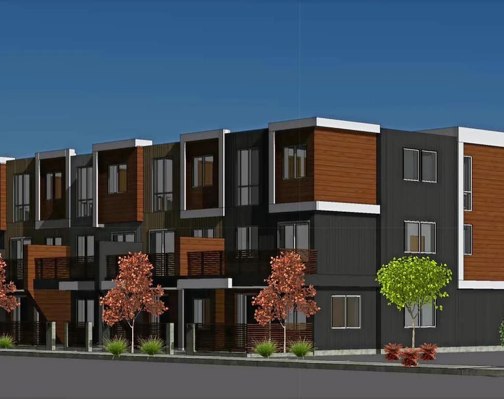 An innovative mixed-use townhome development with 42 homes in Comox.