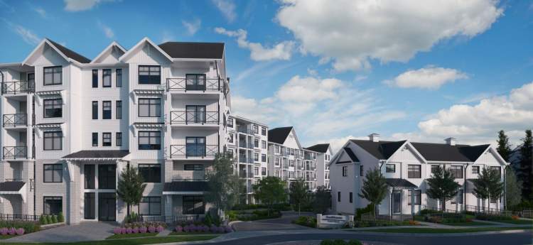 A new South Surrey residential community offering a selection of condominiums and townhomes.