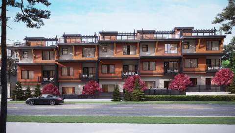 A Collection Of 190 Three-storey Abbotsford Townhomes On Lower Sumas Mountain.