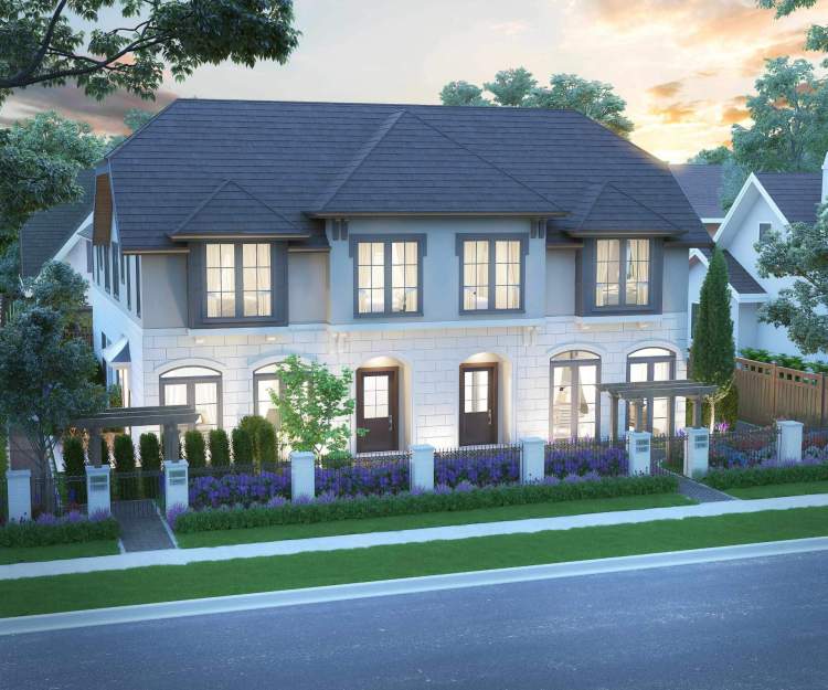 Six 3-bedroom townhomes located in historic Shaughnessy, completing in summer of 2022.