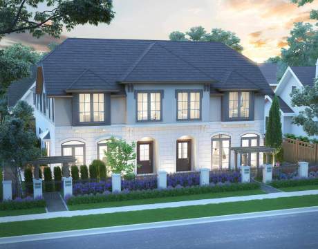 Six 3-bedroom Townhomes Located In Historic Shaughnessy, Completing In Summer Of 2022.