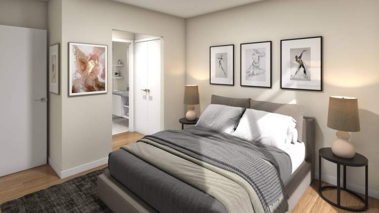 Master bedrooms include built-in USB charging ports.