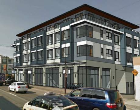 A Victoria-Fraserview Mixed-use Development With 26 One- To Three-bedroom Condos.