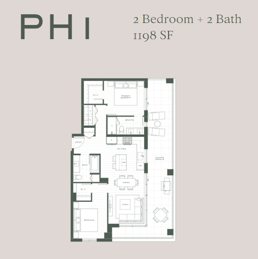 Walker House floorplan PH1.
