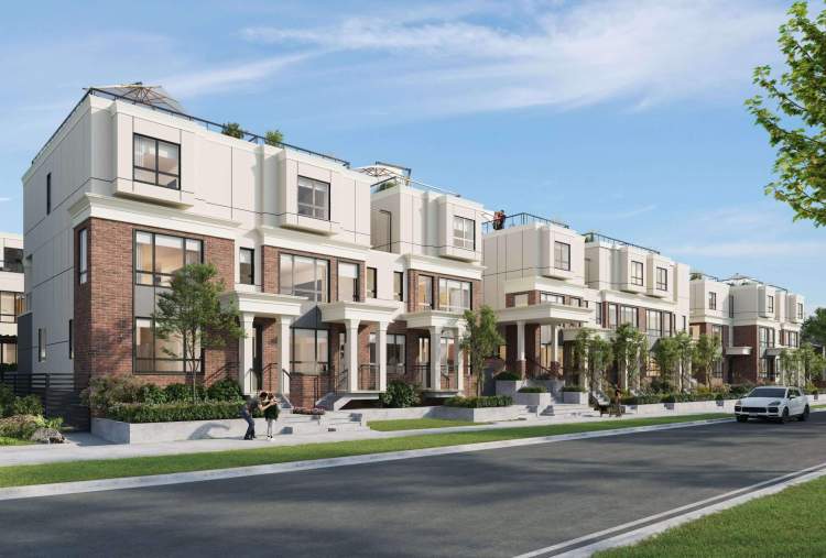 A collection of 40 Cambie Corridor townhomes and garden suites.