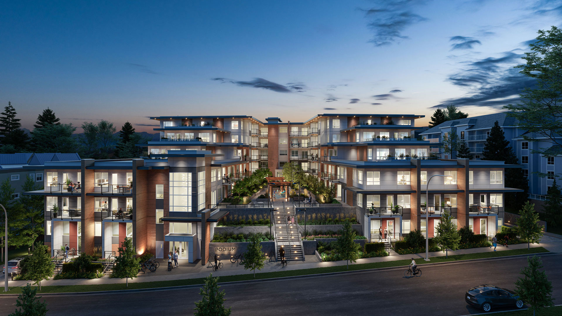 A collection of 120 condominiums and 5 townhomes coming soon to West Central Maple Ridge.