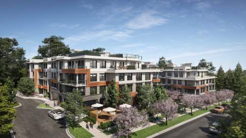 A 5-storey Concrete Residential Building With 76 Seniors-oriented Condominiums
