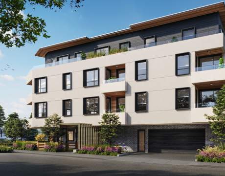 A Residential Lowrise With 24 Condominiums Coming Soon To The Shelbourne Neighbourhood In Saanich.