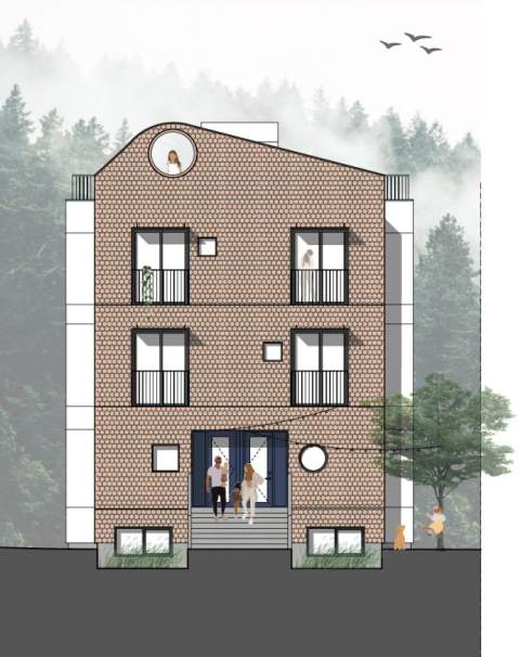 A Boutique Collection Of Eight Family-size Stacked Townhomes On Commercial Drive.