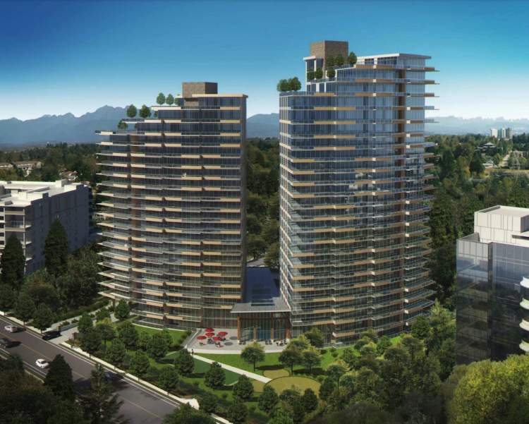 A two-tower luxury condo development offering a selection of 121 spacious homes.
