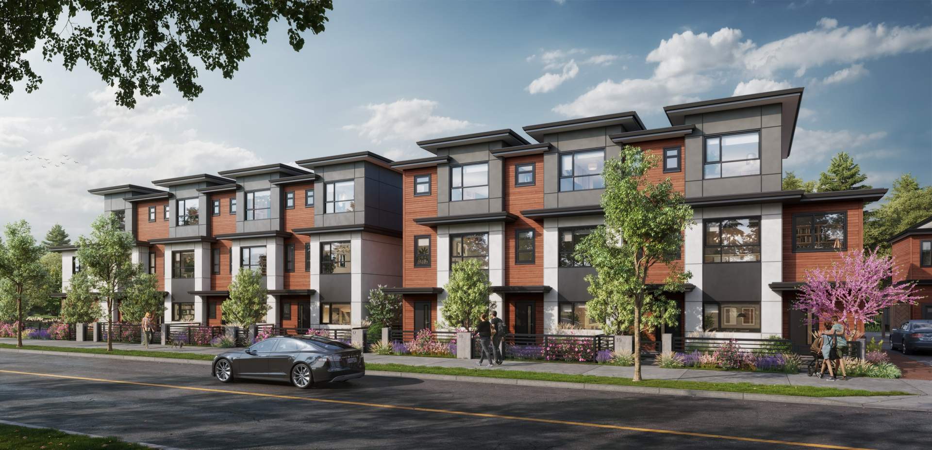 A boutique collection of 19 townhomes in South Richmond's Shellmont neighbourhood.