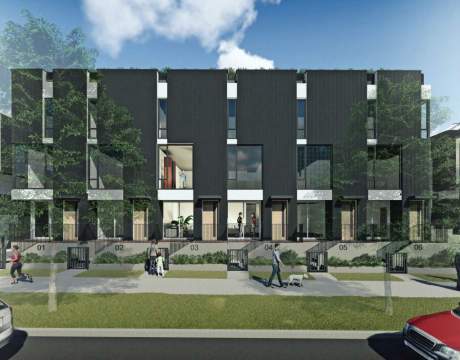 A Collection Of 34 Trout Lake Townhomes And Garden Flats.
