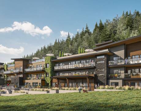 A Collection Of 277 Knox Mountain Condominiums In Three Woodframe Lowrise Buildings.