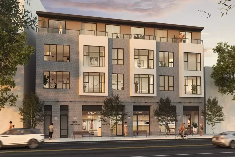A Mixed-use Kingsway Lowrise With A Selection Of 21 Studio To 2-bedroom Condos.