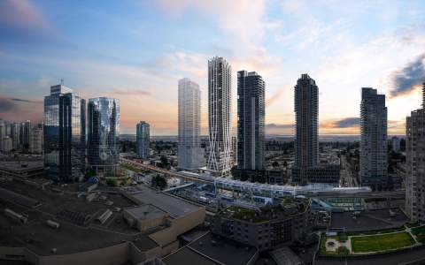 A 50-storey, Mixed-use Tower In The Heart Of Metrotown Offering 408 Condominiums.