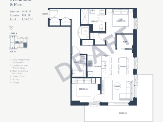 Ashleigh Oakridge - Berkeley Floorplan PH B2