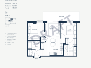 Ashleigh Oakridge - Berkeley Floorplan PH B8