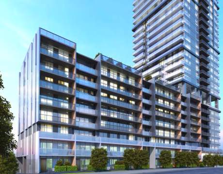A 43-storey, Mixed-use Tower With Condos, Townhomes, Rental Apartments, And Retail Space.