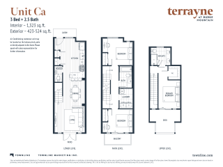 Terrayne Floor Plan Unit Ca