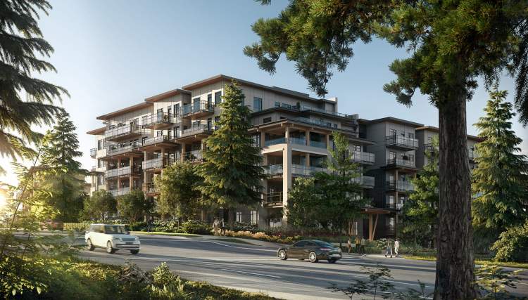 119 Mount Seymour condos ranging from 1-bed + den to 3-bed floorplans.