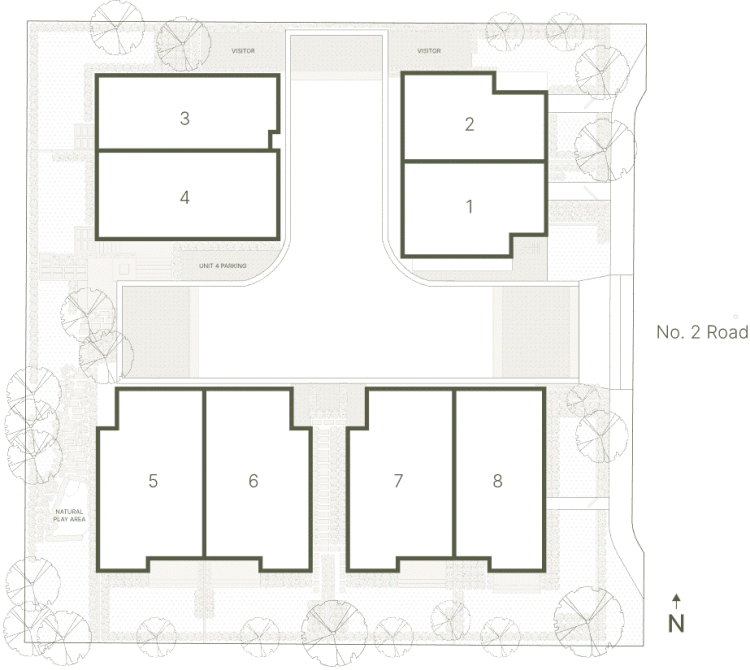 A choice of three 3-bedroom and five 4-bedroom floorplans.