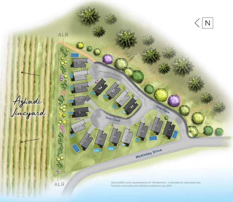 17 exclusive hillside lots for your custom McKinley Beach dream home.
