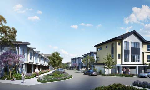 A Collection Of 1-, 2-, & 2-bedroom + Den Lakeshore Townhomes In Langford.