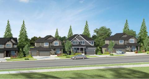 An 84-lot Subdivision Of Single-family Homes In Brookswood-Fernridge, Langley.