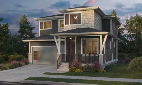 A Sunnyside Heights Subdivision Of 25 Craftsman-style Detached Homes.