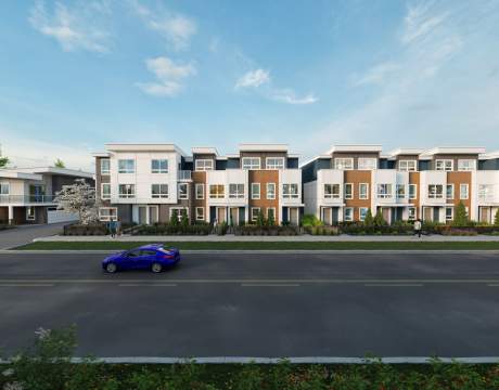A Collection Of 19 Bridgeport Townhomes With 3- & 4-bedroom Floorplans.