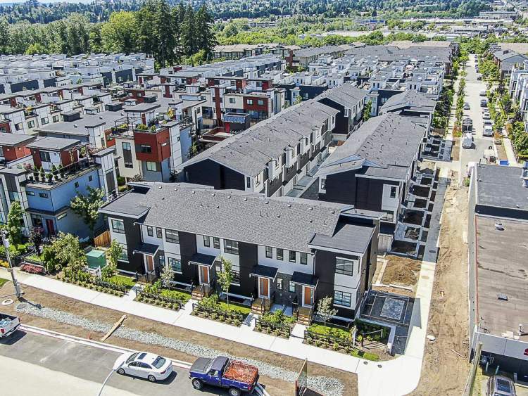 A new community of 22 townhouses at 23A Avenue and Oak Meadows Drive.