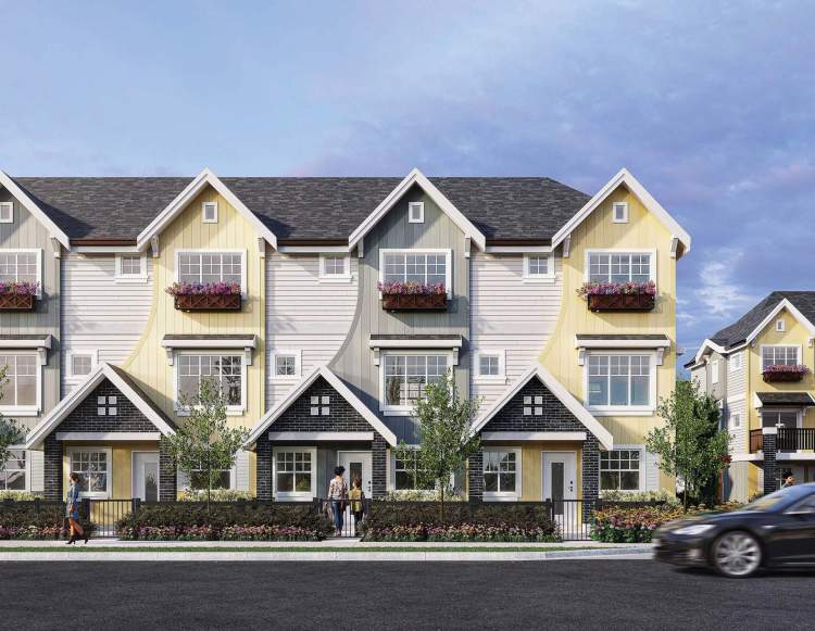 A collection of 24 three-bedroom Bridgeport townhomes in North Richmond.