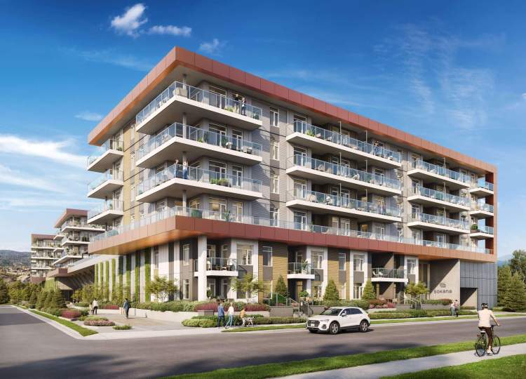 Sokana Penticton - A new Penticton riverside development with 234 condominiums.