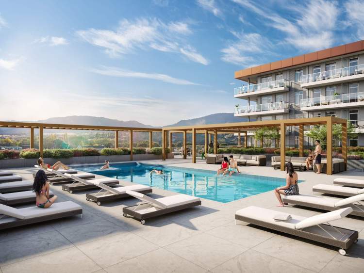 Amenities at Sokana - Two rooftop terraces offer extensive resident amenities, including an outdoor pool.