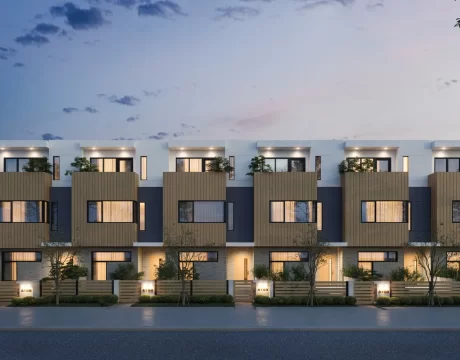 A Boutique Development Of 10 Japanese- And Scandinavian-inspired Townhomes.