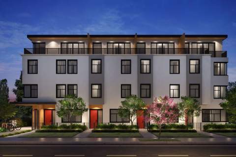 A Two-lot Consolidation Redeveloped Into 24 Condominiums & Townhomes.