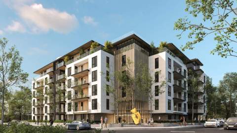 A Collection Of 76 Condominiums Across From Royal Colwood Golf Course.