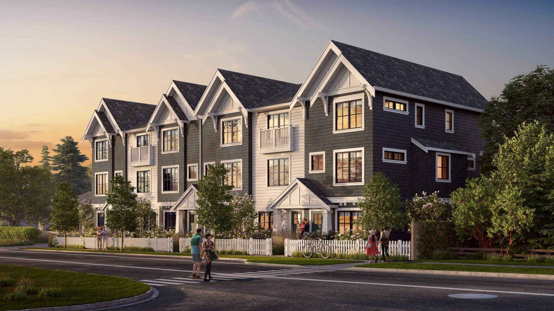 A collection of 3- & 4-bedroom traditional townhomes coming soon to Uptown.