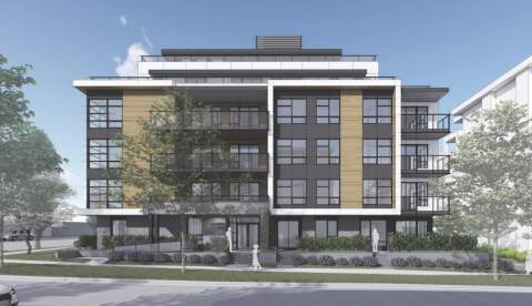 A 6-storey Riley Park Residential Building With 37 Condominiums.