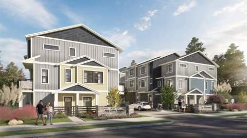 A Collection Of 39 Silver Valley Townhomes With Two To Four Bedrooms.