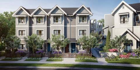 A Collection Of 23 Coquitlam Townhomes In Three 3-storey Woodframe Buildings.