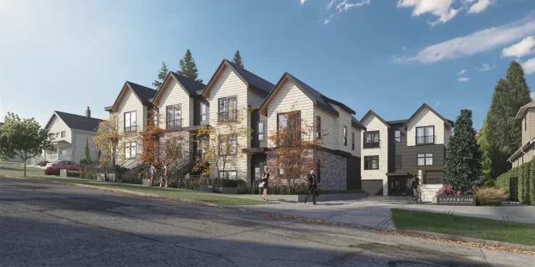 A boutique collection of nine upscale New West townhomes.