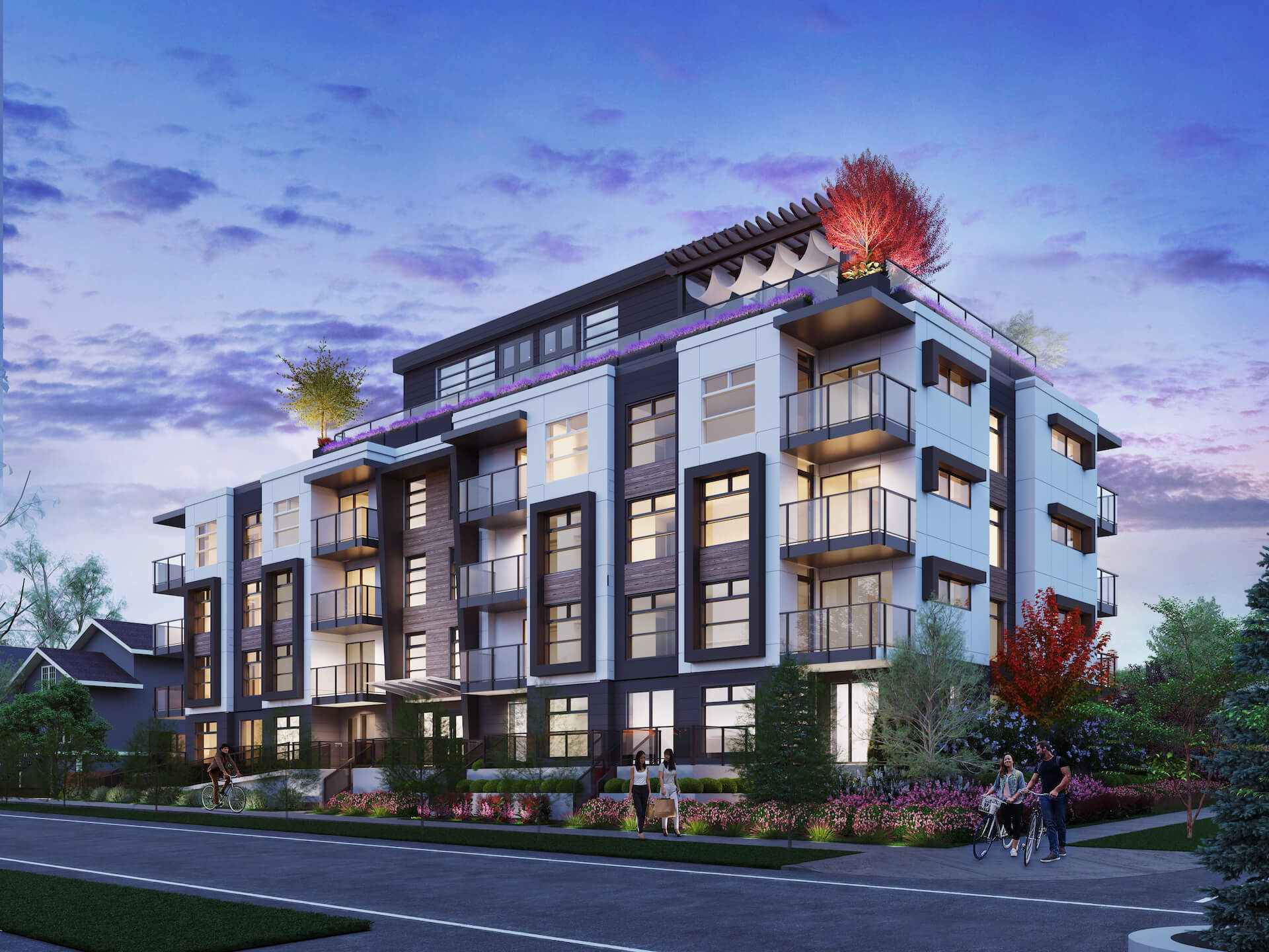 A 4-storey East Vancouver lowrise offering 40 condominiums.