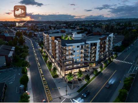 Langley Presale Condos Located on Fraser Highway at 208 Street just one kilometre from future SkyTrain station.
