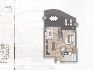 Greenhouse By Concord Pacific Vista Collection A1 Floor Plan