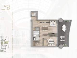 Greenhouse By Concord Pacific Vista Collection A2 Floor Plan